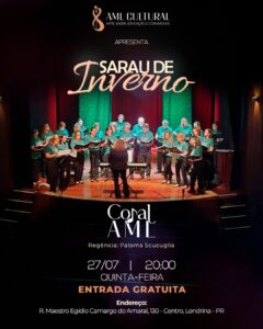 sarau de inverno coral aml