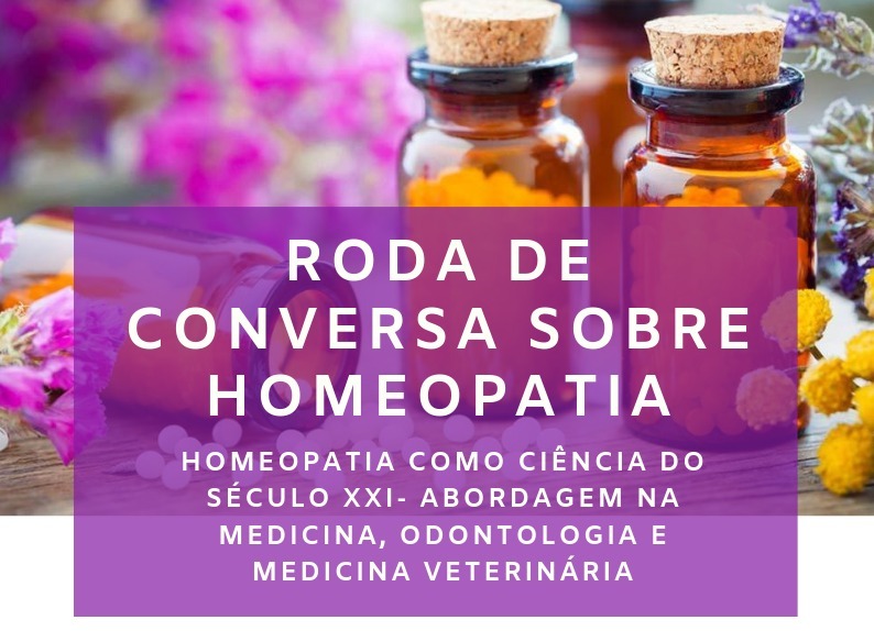 Homeopatia como ciência na Roda de Conversa, AML 31 agosto