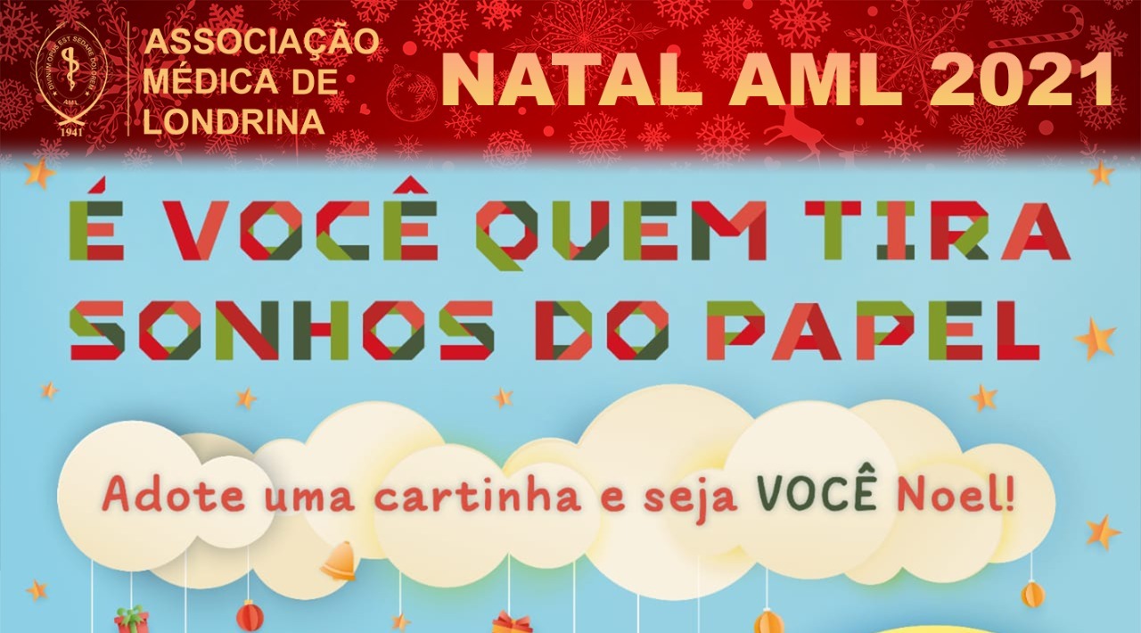 Seja você também Mamãe ou Papai Noel no Natal AML 2021