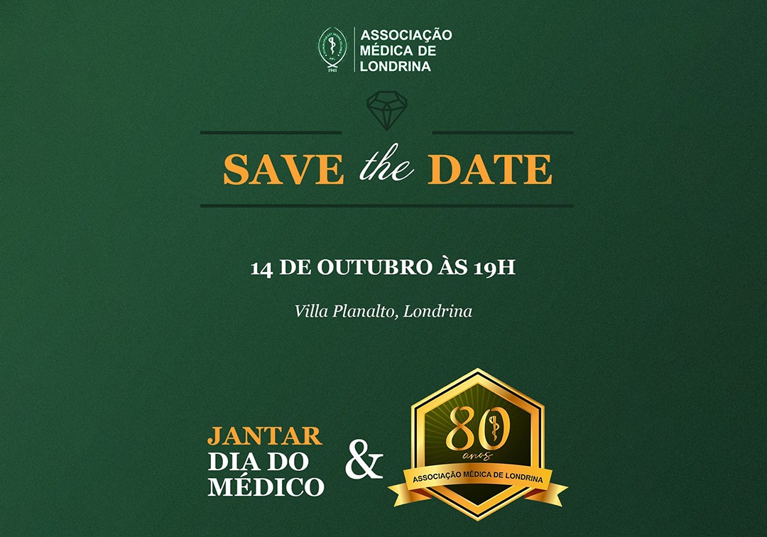 Jantar do Dia do Médico está confirmado