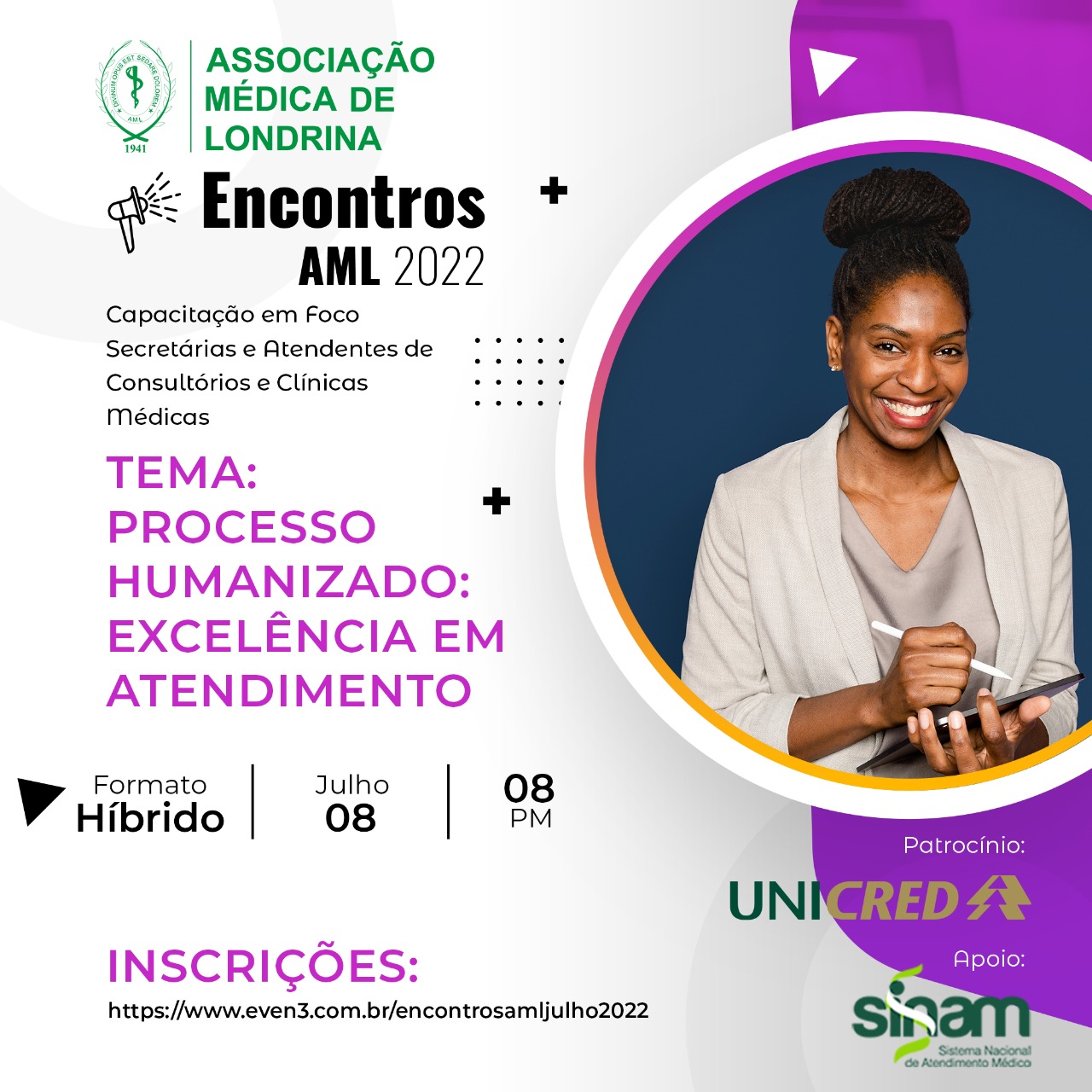 Curso de capacitação para secretárias e atendentes de clínicas