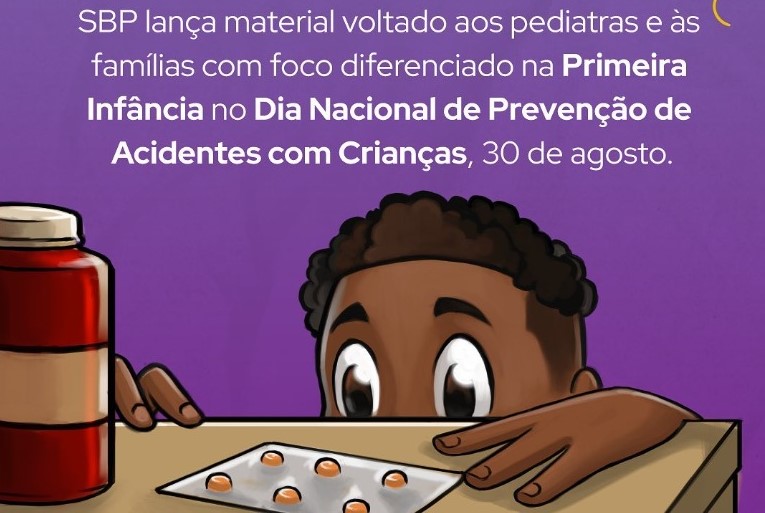 Cartilha ensina sobre prevenção de acidentes na primeira infância