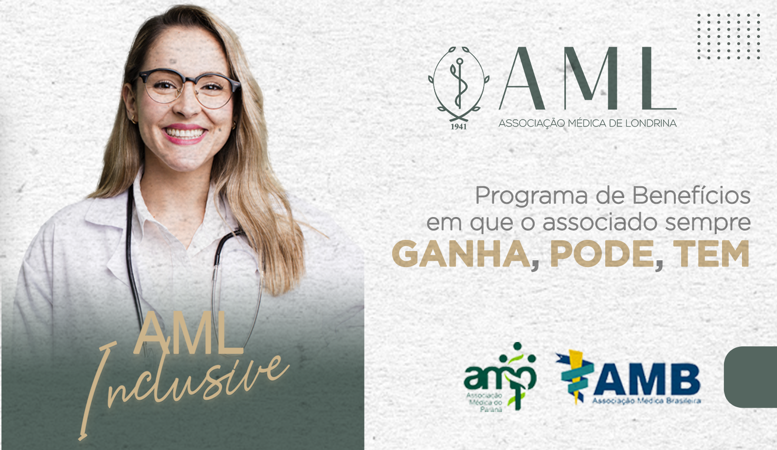 Convênio entre AMP e PUCPR também é válido para todos os associados AML